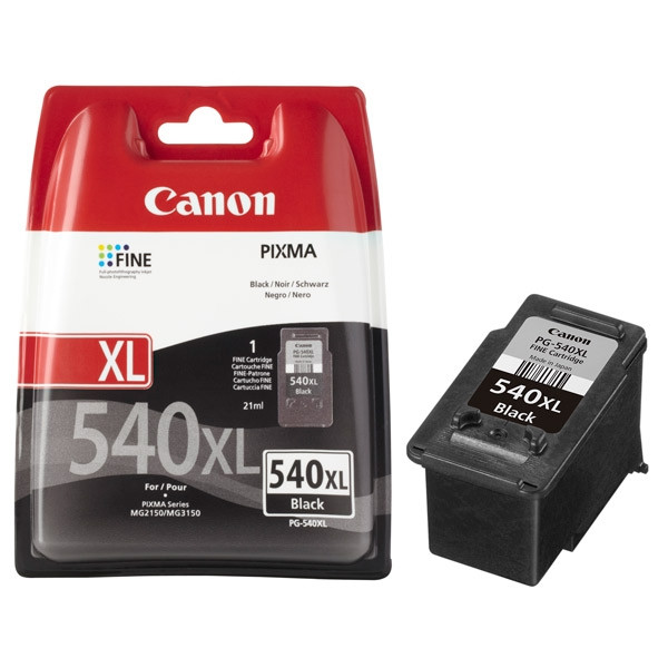 Canon PG-540XL tusz czarny, zwiększona pojemność, oryginalny 5222B001 5222B005 018706 - 1