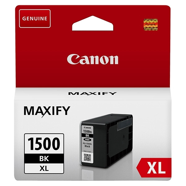 Canon PGI-1500XL BK tusz czarny, zwiększona pojemność, oryginalny 9182B001 018522 - 1