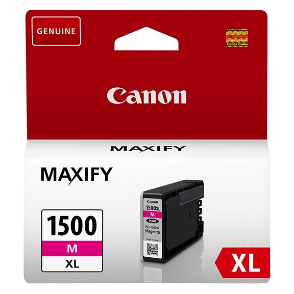 Canon PGI-1500XL M tusz czerwony, zwiększona pojemność, oryginalny 9194B001 018526 - 1