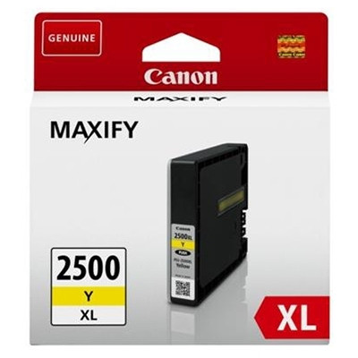 Canon PGI-2500XL Y tusz żółty, zwiększona pojemność, oryginalny 9267B001 018536 - 1