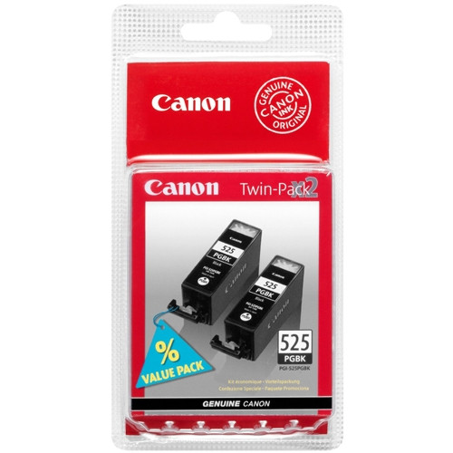 Canon PGI-525PGBK Twin-Pack 2 tusze czarne, oryginalne 4529B006 4529B010 4529B017 018471 - 1