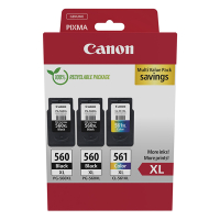 Canon Pakiet Canon PG-560XLx2/CL-561XL tusz czarny x 2 + kolor, oryginalny 3712C009 132258