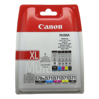 Canon Pakiet Canon PGI-570XL / CLI-571 PGBK/BK/C/M/Y, oryginalny 0318C004 010190