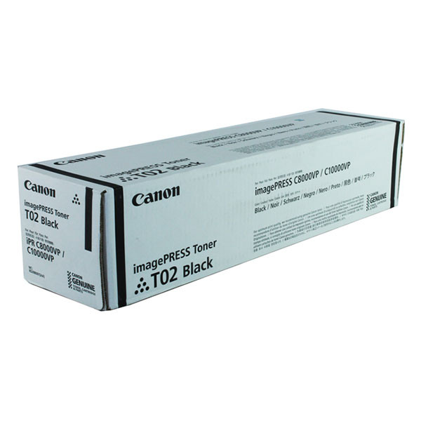 Canon T02 toner czarny, oryginalny 8529B001 070000 - 1