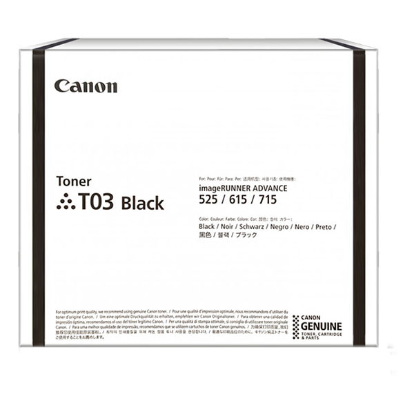Canon T03 toner czarny, oryginalny 2725C001 070074 - 1