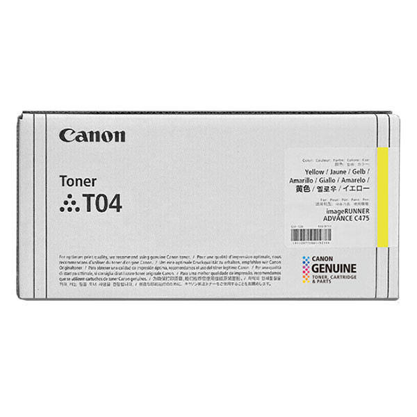 Canon T04 toner żółty, oryginalny 2977C001 017524 - 1