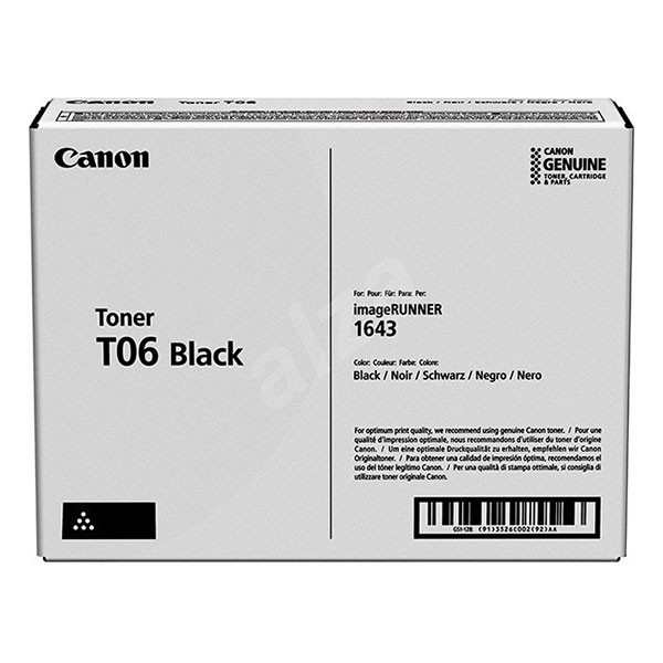Canon T06 toner czarny, oryginalny 3526C002 017536 - 1