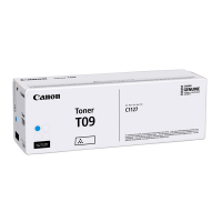Canon T09 toner niebieski,  oryginalny 3019C006 017578