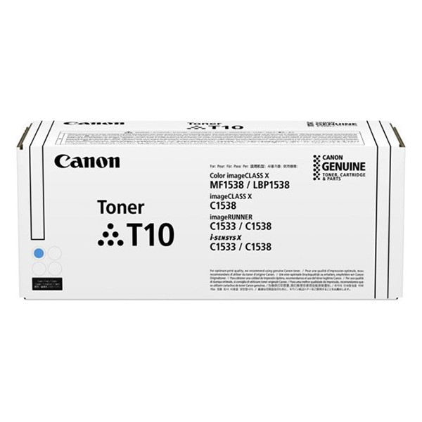 Canon T10 toner niebieski, oryginalny 4565C001 010470 - 1