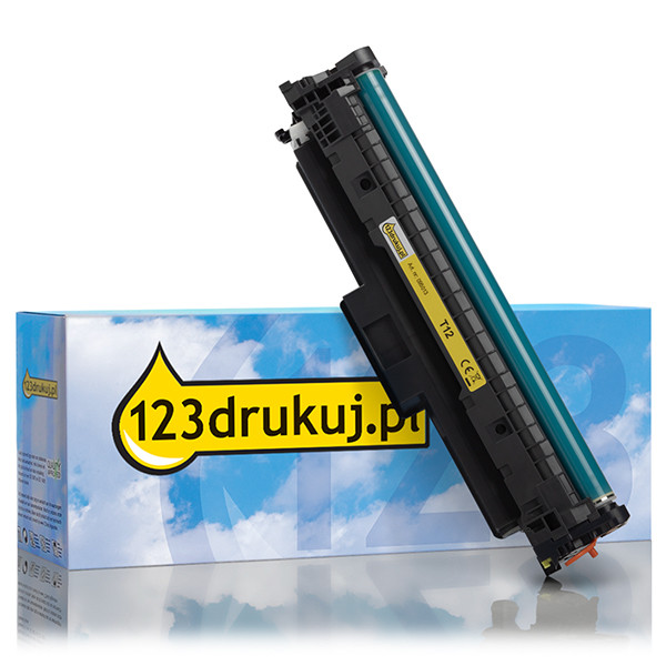 Canon T12 toner żółty, wersja 123drukuj 5095C006C 095013 - 1