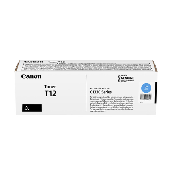 Canon T12 toner niebieski, oryginalny 5097C006 095008 - 1