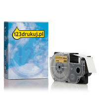 Casio XR-18GD taśma, nadruk czarny na złotym 18 mm, wersja 123drukuj 056367