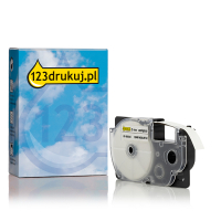 Casio XR-9HSWE taśma, nadruk czarny na białym, 9 mm, wersja 123drukuj 056433