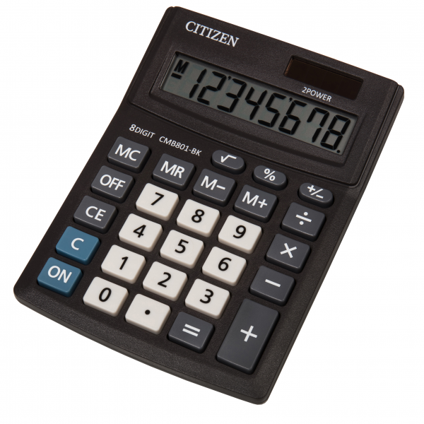 Citizen Kalkulator biurowy Eleven CMB-801-BK CMB801BK 066062 - 1