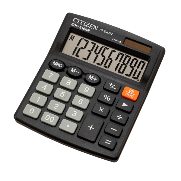Citizen Kalkulator biurowy Eleven SDC-810NR SDC810NR 066056 - 1