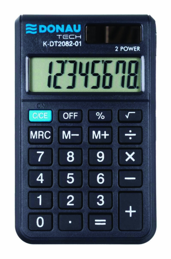 Kalkulator kieszonkowy Donau K-DT2082-01 066057 - 1