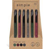 Długopis żelowy Interdruk Simple  246979