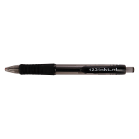 Długopis żelowy czarny 123drukuj 2108217C 4-2185001C 949873C S-101101C 301164