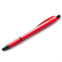 Długopis atramentowy czerwony, 123drukuj S0957050C 400095