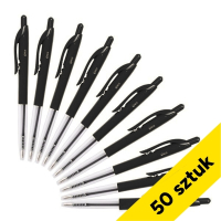 Długopis automatyczny niebieski (50 sztuk), 123drukuj 302078