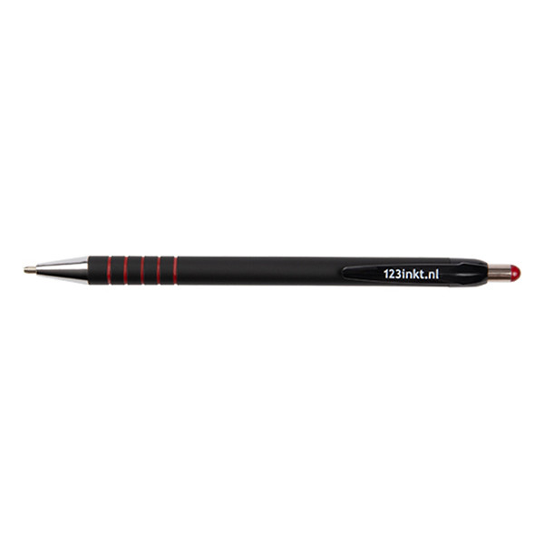 Długopis kulkowy Ultra Smooth, czerwony (1 mm), 123drukuj 301669 - 1
