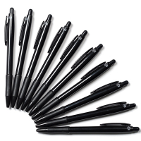 Długopisy atramentowe czarne (10 sztuk), 123drukuj 8362352C 400091