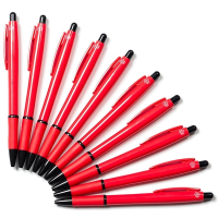 Długopisy atramentowe czerwone (10 sztuk), 123drukuj 8362342C 400097