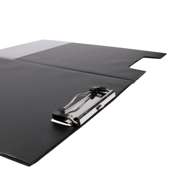 Deska z klipem i okładką, A4 (clipboard) czarna, 123drukuj 390549 - 2