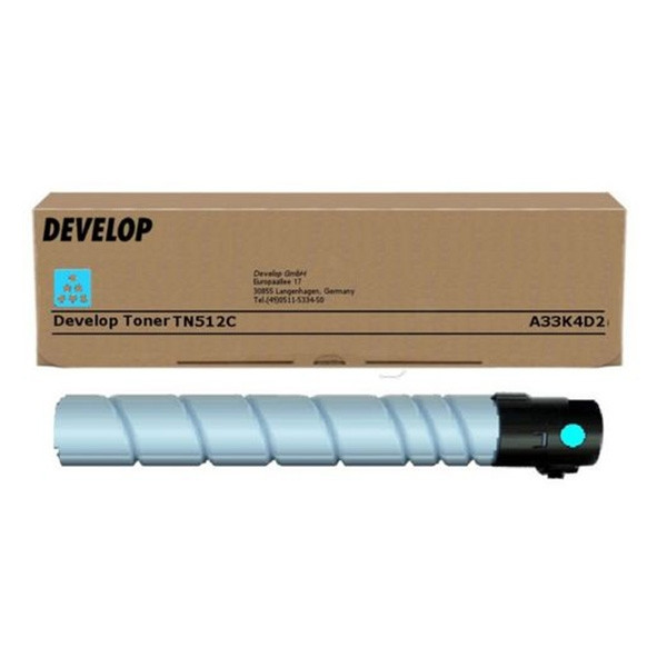 Develop TN-512C (A33K4D2) niebieski, oryginalny 049142 - 1