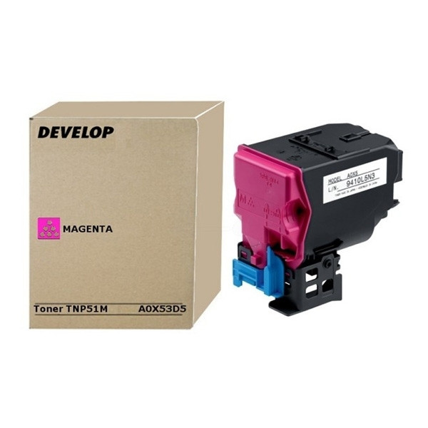 Develop TNP-51M (A0X53D5) toner czerwony, oryginalny A0X53D5 049242 - 1