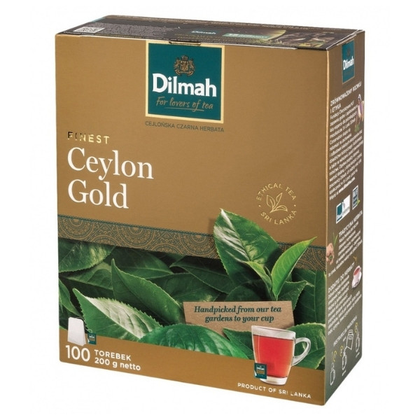 Herbata Dilmah Ceylon Gold, 100 torebek 700114 - 1