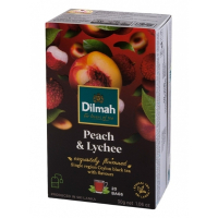 Herbata Dilmah, aromat brzoskwinia & lychee, 20 torebek 700124