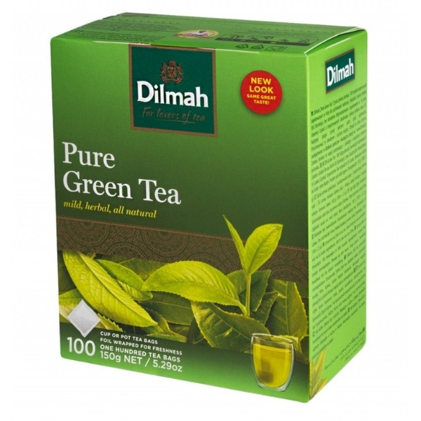 Herbata Dilmah, zielona, 100 torebek 700126 - 1