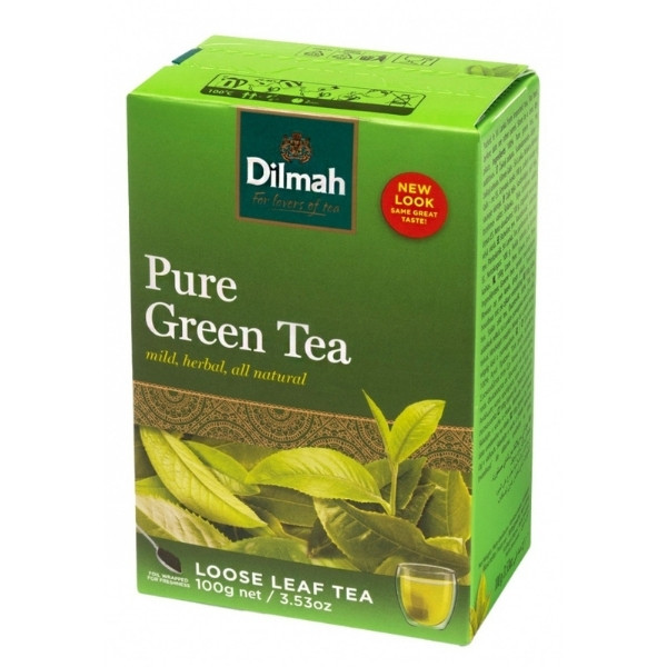 Herbata Dilmah, zielona, liściasta, 100g 700119 - 1