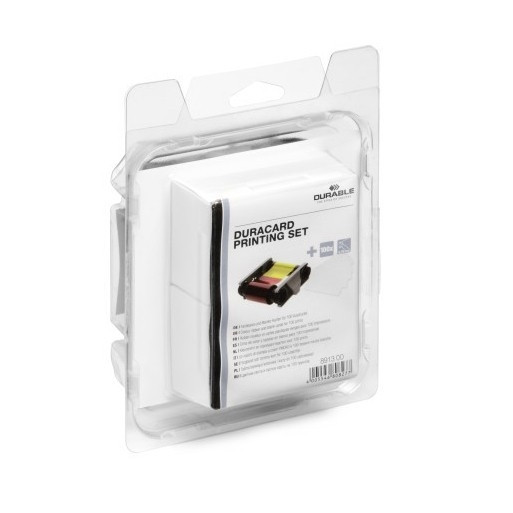 Durable Duracard taśma barwiąca i karty plastikowe, oryginalne 310065 - 1