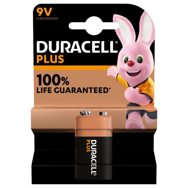 Duracell Bateria Duracell 9V 6LR61, 1 szt MN1604 204508 - 1