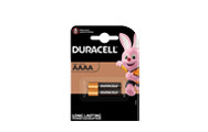 Duracell Bateria alkaliczna Duracell ultra AAAA, 2 sztuki 3250 ADU00015 - 1