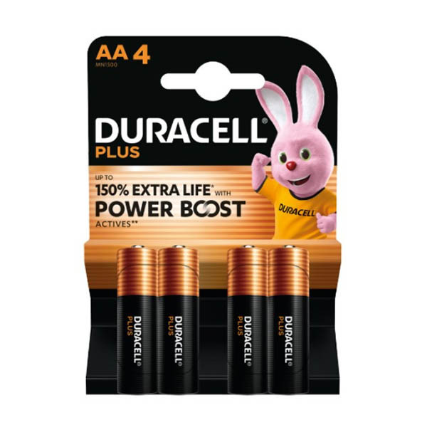 Baterie AA LR6 Duracell Plus Power Boost MN1500, 4 sztuki ADU00394 - 1