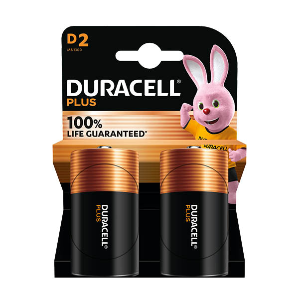 Baterie D LR20 Duracell Plus Power MN1300, 2 sztuki 204506 - 1