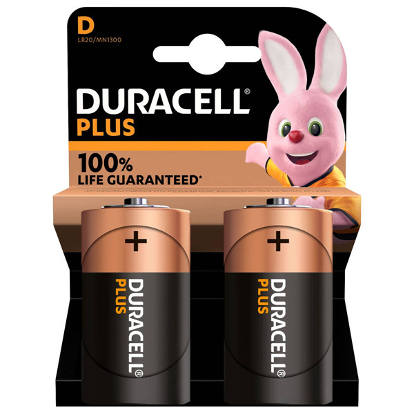 Duracell Baterie Duracell D MN1300 / LR20, 2 szt MN1300 204506 - 1