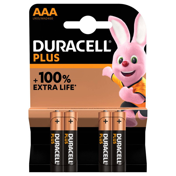 Duracell Baterie Duracell plus power AAA MN2400, 4 sztuki MN2400 204500 - 1