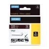 Dymo 1805412 IND Rhino taśma winylowa, nadruk biały na brązowym 12 mm, oryginalna 088658 - 1