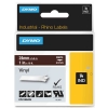 Dymo 1805424 IND Rhino taśma winylowa, nadruk biały na brązowym 24 mm, oryginalna 088662 - 1