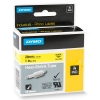 Dymo 1805444 IND Rhino taśma termokurczliwa, nadruk czarny na żółtym 24 mm, oryginalna 088712 - 1