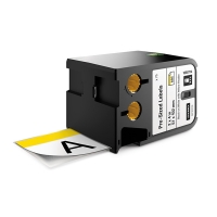 Dymo 1868714 XTL wstępnie przycięte etykiety bezpieczeństwa, żółty nagłowek 51 x 102 mm, oryginalne 1868714 089084