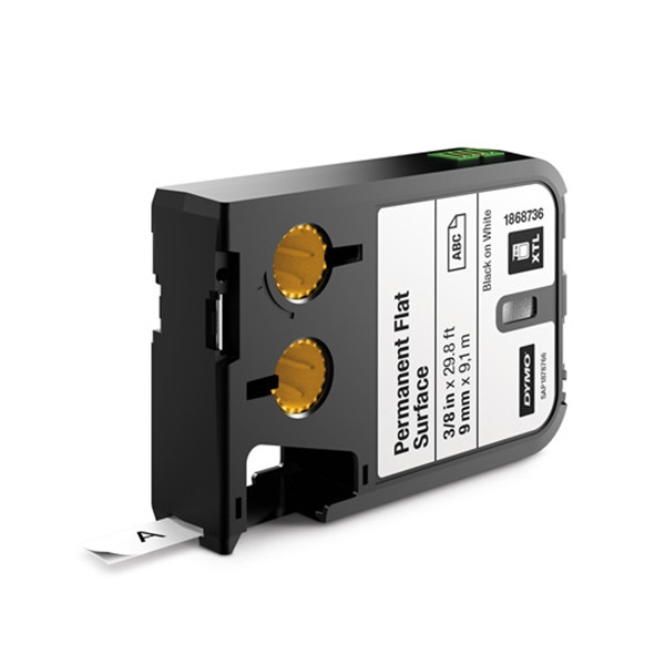 Dymo 1868736 XTL taśma trwała, nadruk czarny na białym 9 mm, oryginalna 1868736 089026 - 1