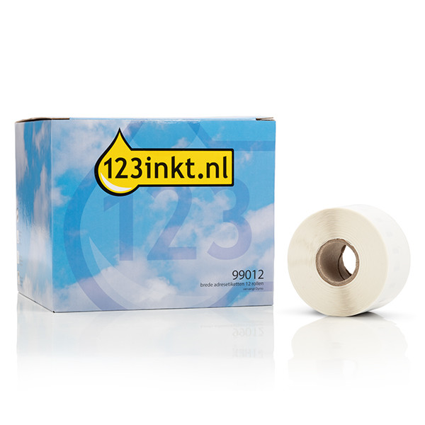 Dymo 2093093 szerokie etykiety adresowe 12 szt. 99012, wersja 123drukuj 2093093C 089159 - 1