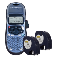Dymo LetraTag LT-100H drukarka etykiet, niebieska + 2 taśmy 833409