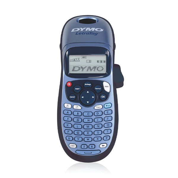 Dymo LetraTag LT-100H drukarka etykiet, niebieska + 2 taśmy 833409 - 2