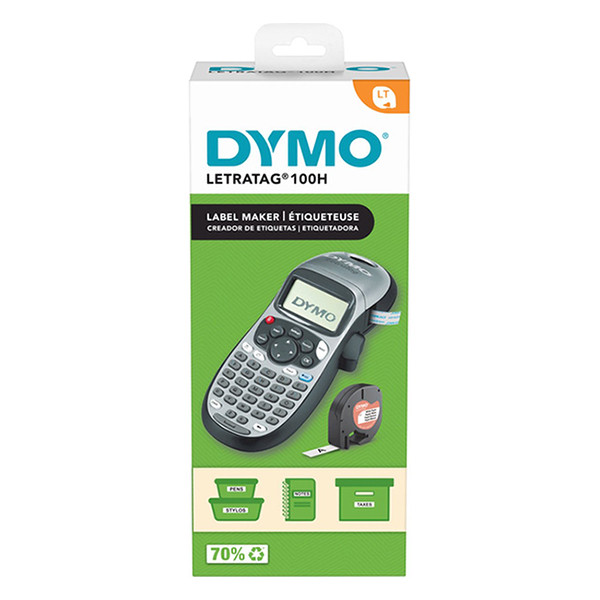 Dymo LetraTag LT-100H drukarka etykiet (srebrna) 833425 - 3